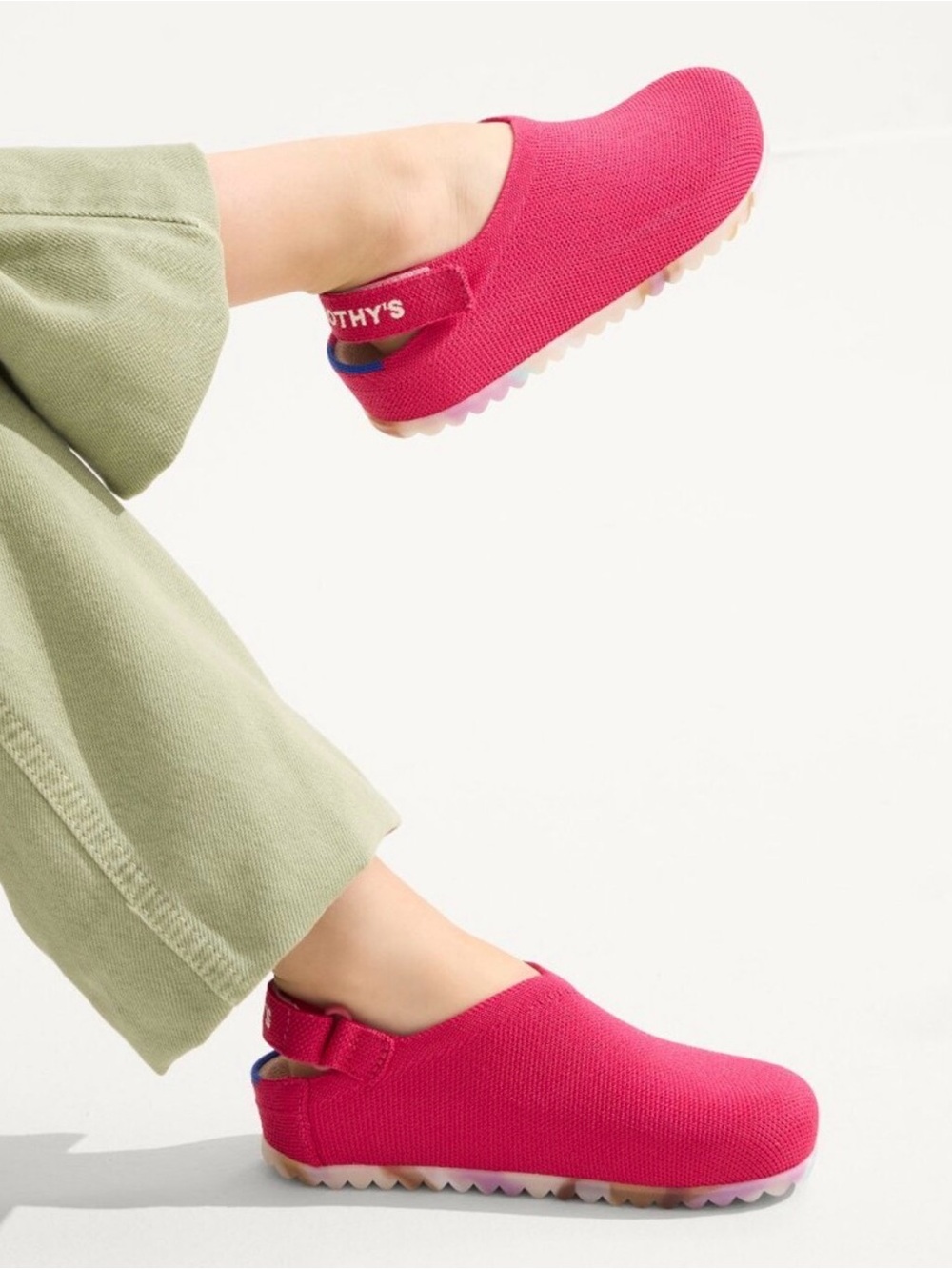 ROTHYS The Kids Clog Size 10 Confetti Cake Pink Sz 1